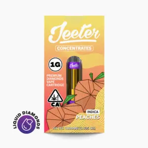 JEETER | Peaches – Jeeter Juice Liquid Diamonds Cartridge – 1.0g