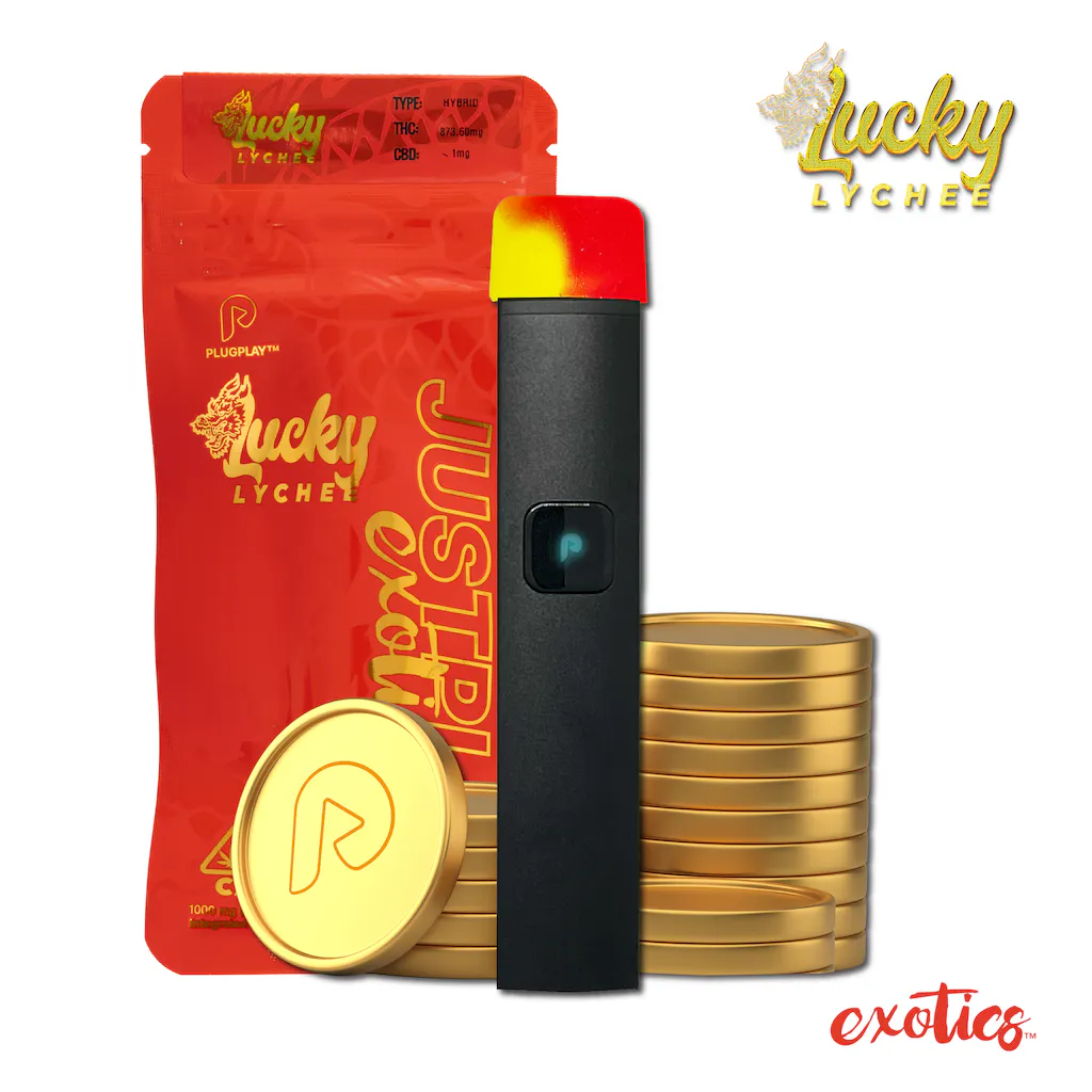PLUGplay | JUSTplay™ Lucky Lychee All-in-One Pen – 1.0g