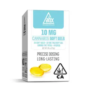 AbsoluteXtracts Cannabis Soft Gels 10-pack | 100mg