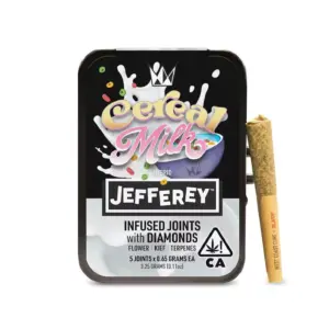 West Coast Cure WCC, 0.65g Inf. Jefferey Pre-Rolls 5PK (H), Cereal Milk