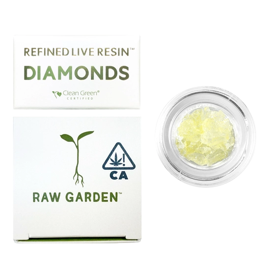 Raw Garden Island Getaway (S) - Refined Live Resin Diamonds