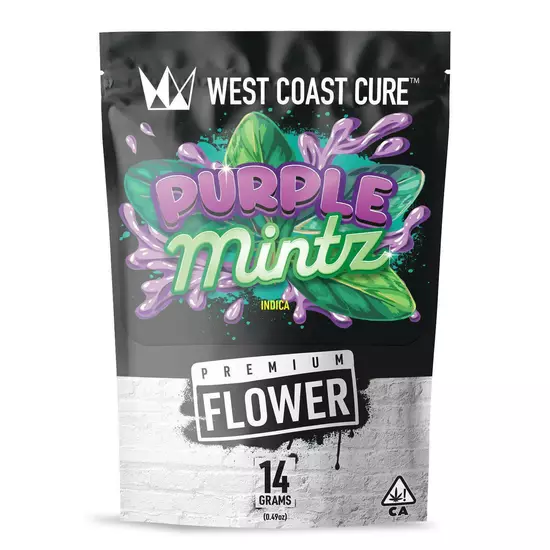 West Coast Cure Purple Mintz (I) 14 Grams (1/2 Ounce)