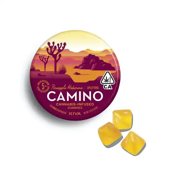Camino Pineapple Habanero “Uplifting” Gummies 1 Camino Ca