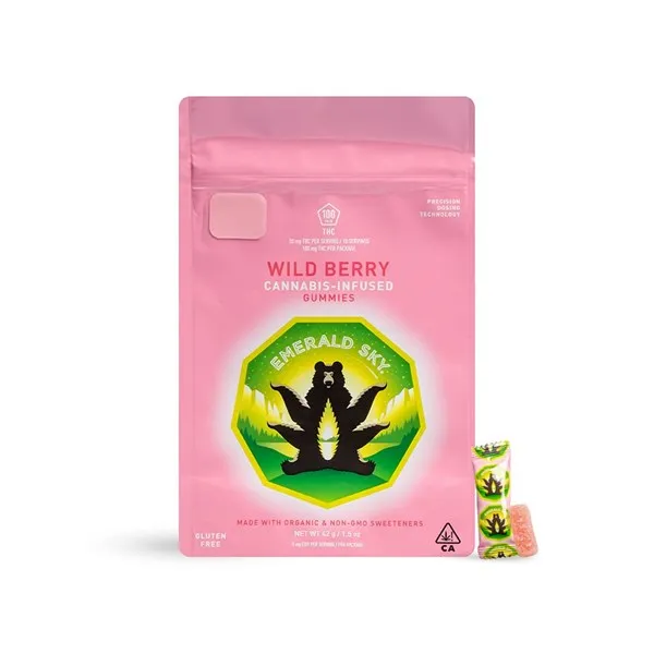 Wild Berry Gummies 1 Emerald Sky Wild Berry Gummies