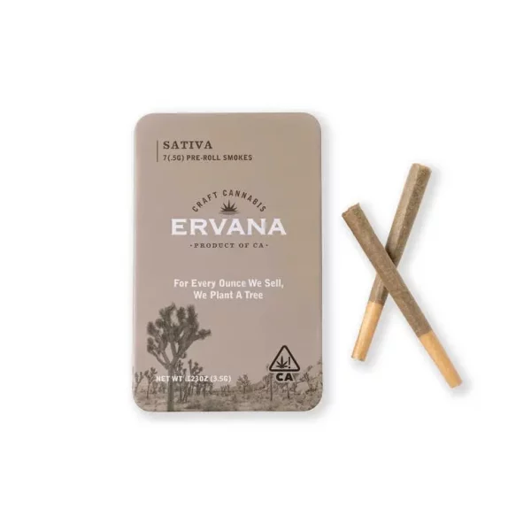 7 Pack of .5G Pre-Roll Smokes – Sativa 1 Ervana Sativa 600X600 1