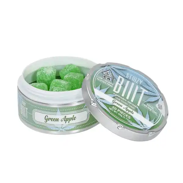 Green Apple BIIIT – Sour Gummy Cubes 1 Green Apple