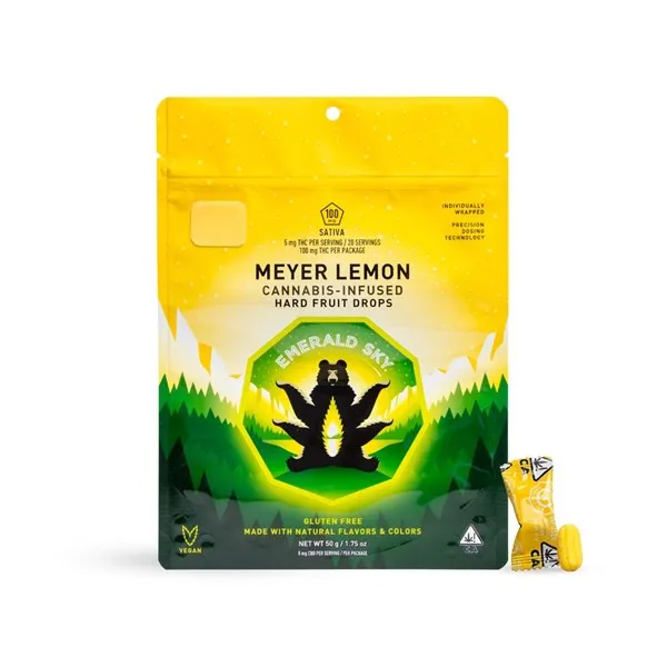 Meyer Lemon Hard Fruit Drops 2 Meyer Lemon Hard Fruit Drops