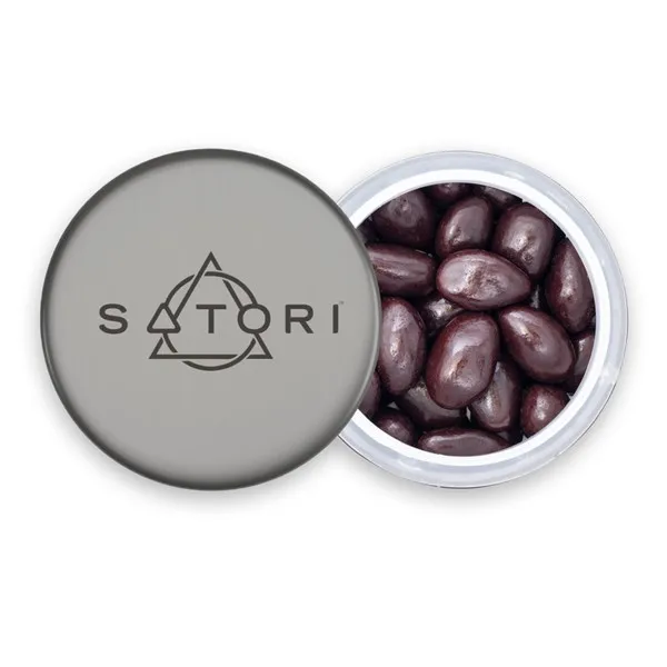 Dark Chocolate Sweet & Salty Almonds 1 Satori Dark Chocolate Almonds Cbd