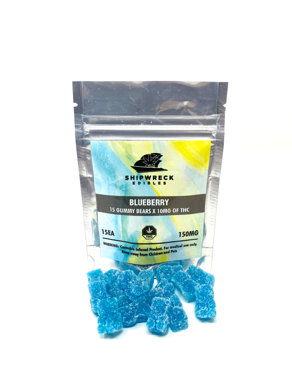 Blueberry by ShipWreck Edibles (150mg THC) 1 Shipwreck Edibles Blueberry