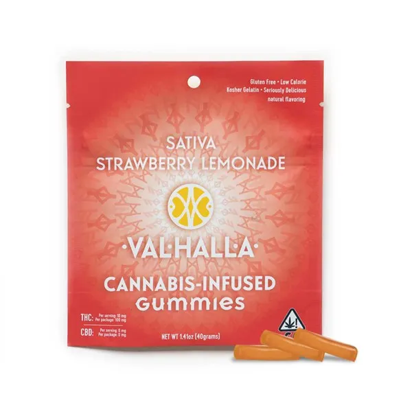 Strawberry Lemonade 2 Valhall Gummies Stawberry Lemonade