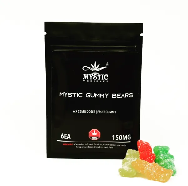 Gummy Bears by Mystic Medibles (150mg THC) 1 Mystic Gummy Bears